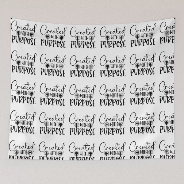 Item preview, Created With Purpose designed and sold by StickerBulls.