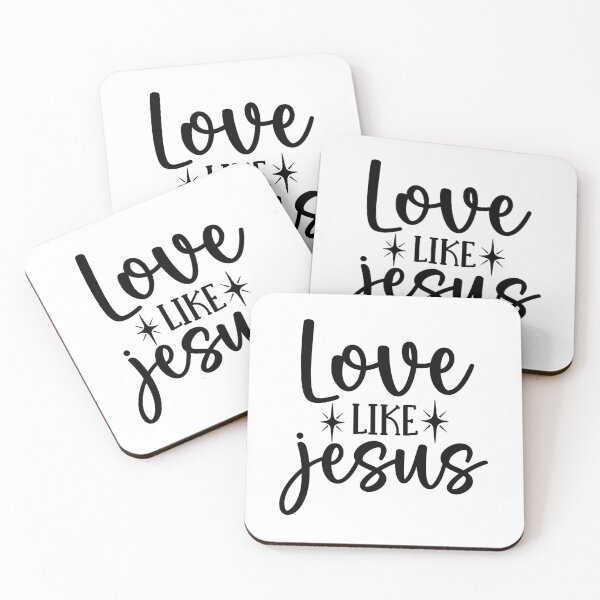 Item preview, Love Like Jesus designed and sold by StickerBulls.