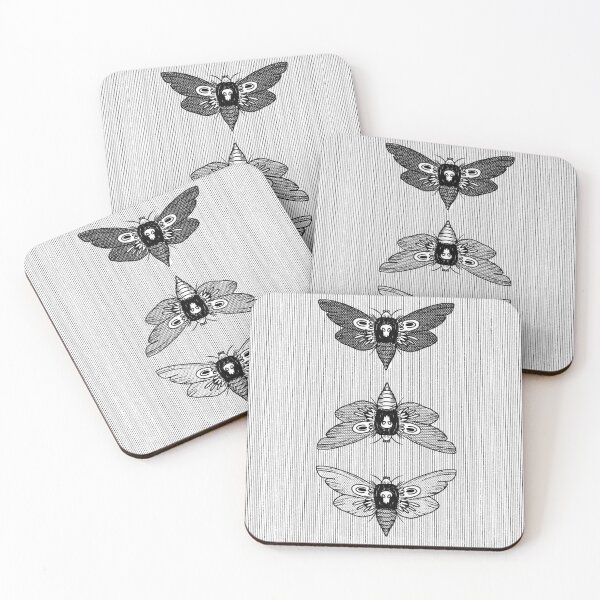 Item preview, DeathHeadHawk Moth Wall designed and sold by KayceeLonstad.