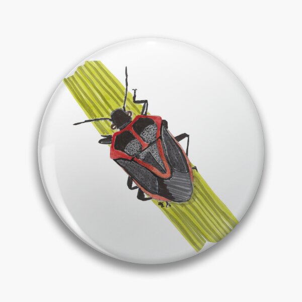 Item preview, Predatory Stink Bug on grass designed and sold by gorillagal.