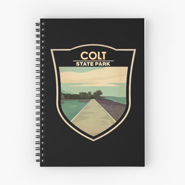 Item preview, Colt State Park Rhode Island Vintage Badge designed and sold by KrisSidDesigns.
