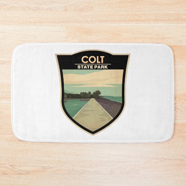 Item preview, Colt State Park Rhode Island Vintage Badge designed and sold by KrisSidDesigns.