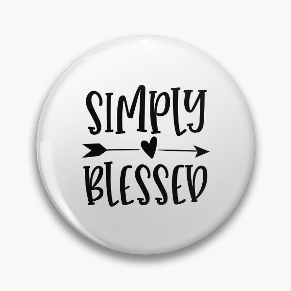 Item preview, Simply Blessed designed and sold by StickerBulls.