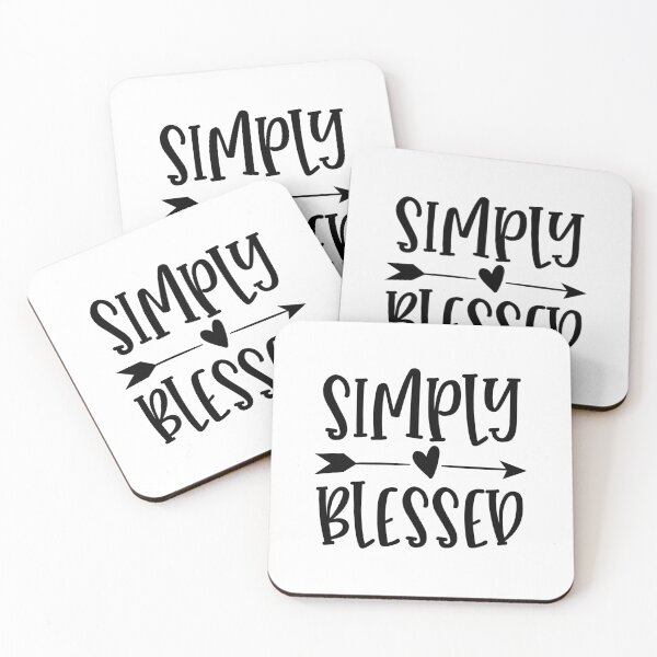 Item preview, Simply Blessed designed and sold by StickerBulls.