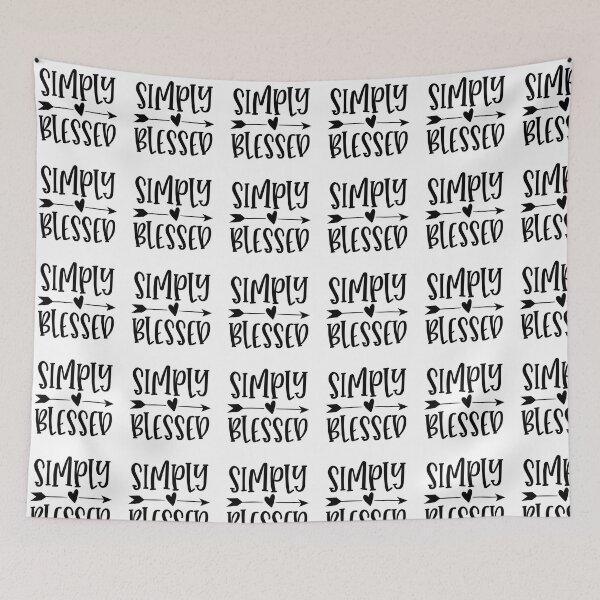 Item preview, Simply Blessed designed and sold by StickerBulls.