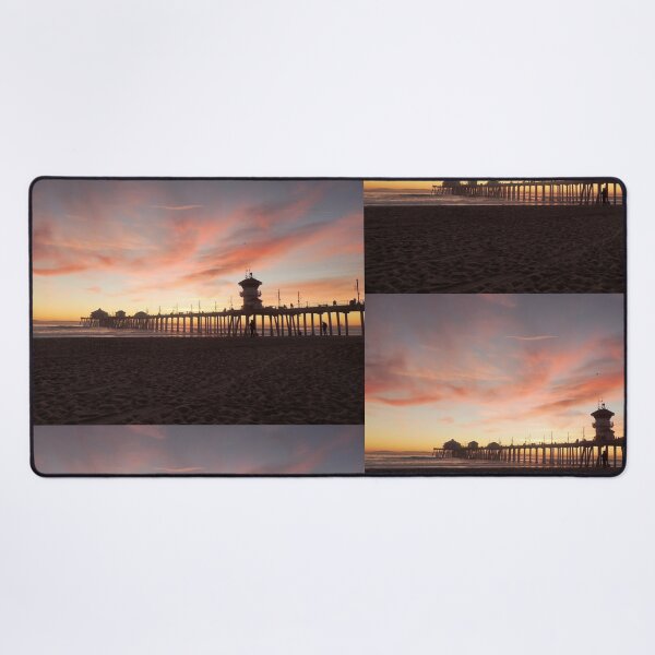 Item preview, Muelle de Huntington Beach al atardecer designed and sold by Robert Ball.