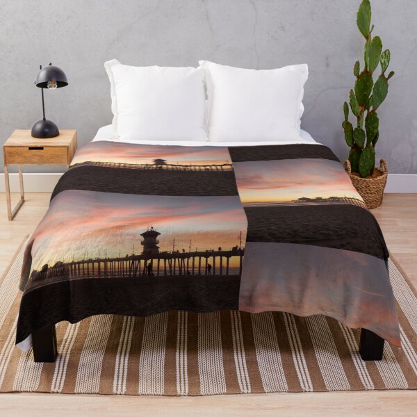 Item preview, Huntington Beach Pier at Sunset designed and sold by Robert Ball.
