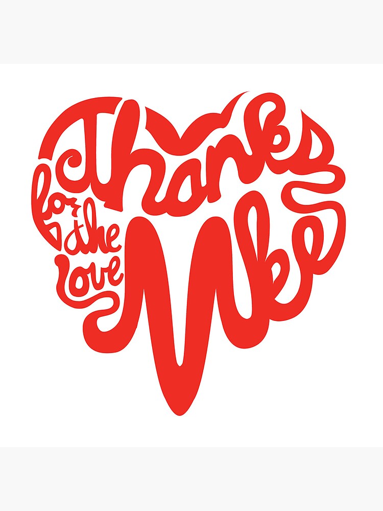 Thumbnail 2 of 2, Tote Bag, Thanks For The Love, MKE designed and sold by dustinzick.
