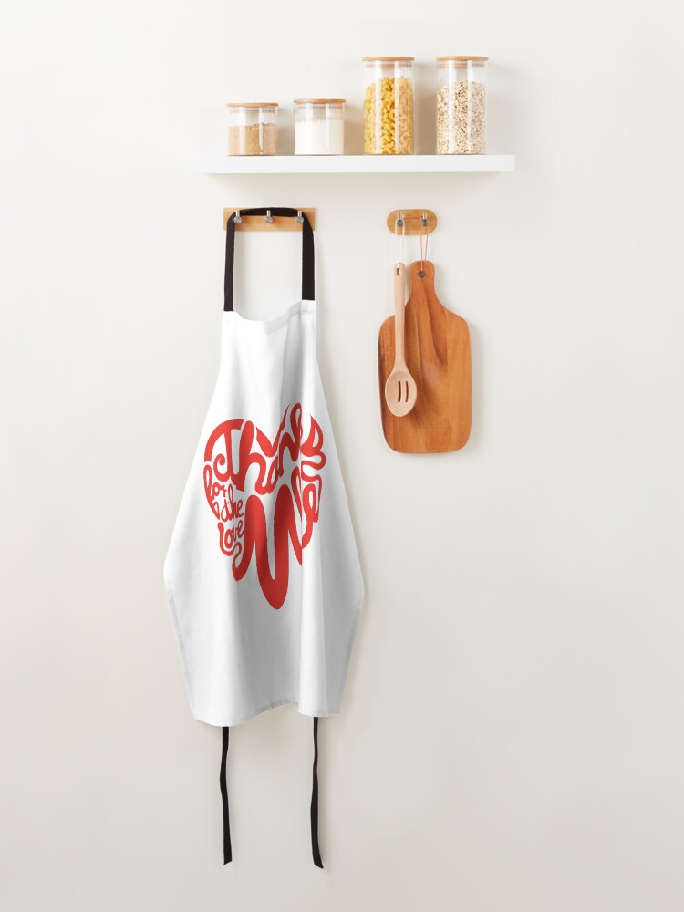Thumbnail 4 of 6, Apron, Thanks For The Love, MKE designed and sold by dustinzick.