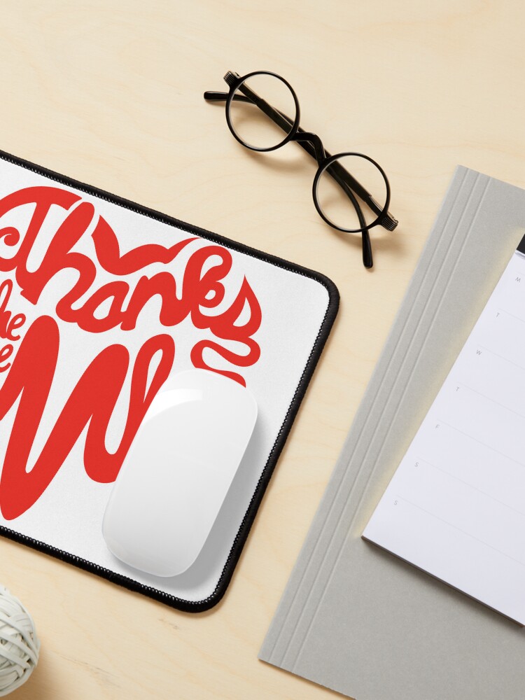 Thumbnail 3 of 5, Mouse Pad, Thanks For The Love, MKE designed and sold by dustinzick.
