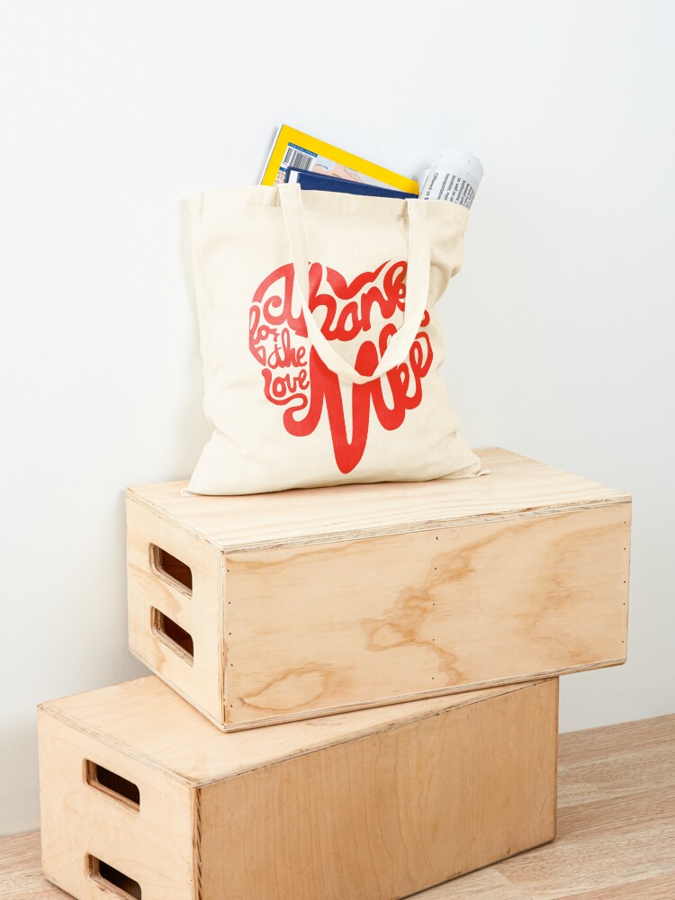 Thumbnail 4 of 5, Tote Bag, Thanks For The Love, MKE designed and sold by dustinzick.