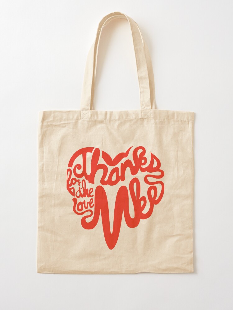 Thumbnail 2 of 5, Tote Bag, Thanks For The Love, MKE designed and sold by dustinzick.