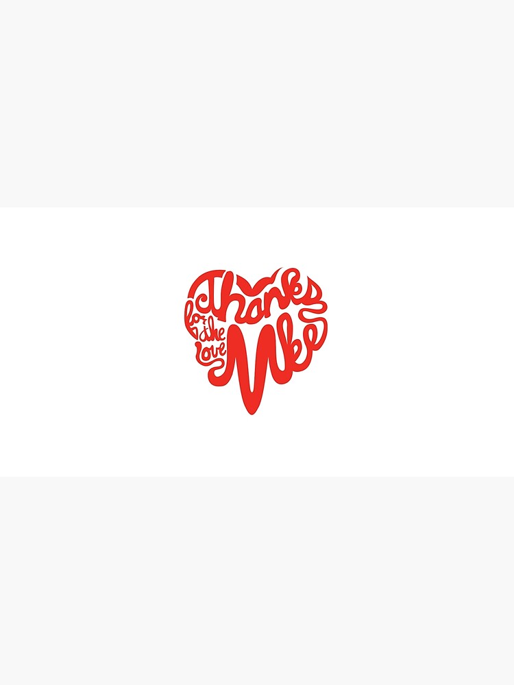 Thumbnail 5 of 5, Mouse Pad, Thanks For The Love, MKE designed and sold by dustinzick.