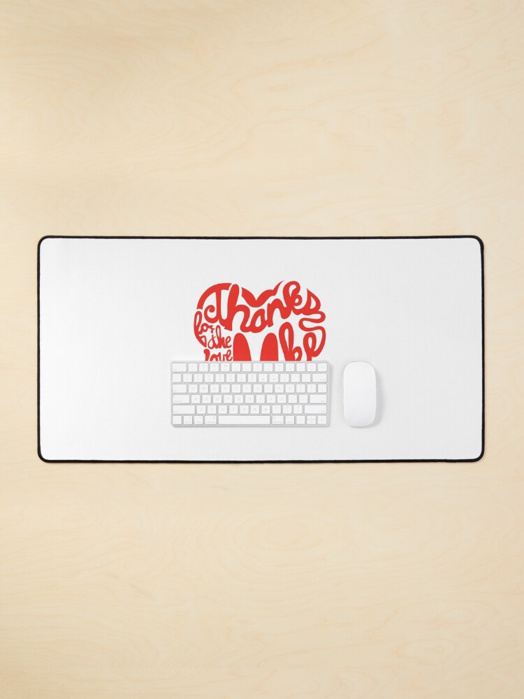 Thumbnail 1 of 5, Mouse Pad, Thanks For The Love, MKE designed and sold by dustinzick.