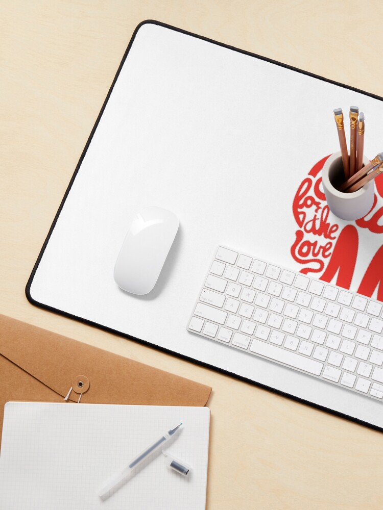 Thumbnail 3 of 5, Mouse Pad, Thanks For The Love, MKE designed and sold by dustinzick.