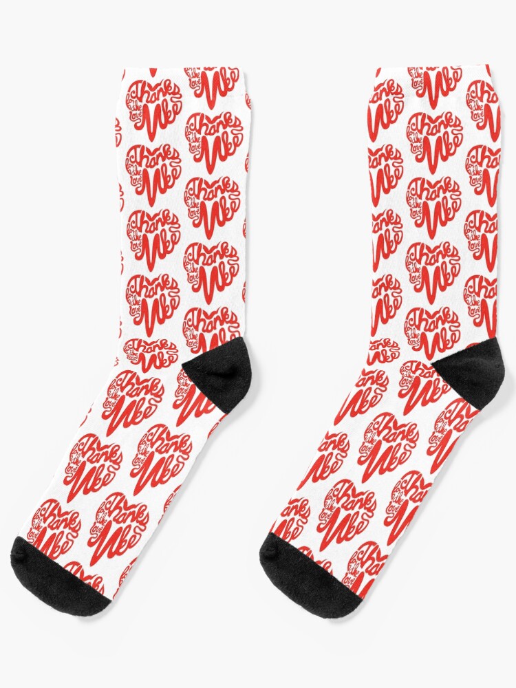 Thumbnail 1 of 5, Socks, Thanks For The Love, MKE designed and sold by dustinzick.