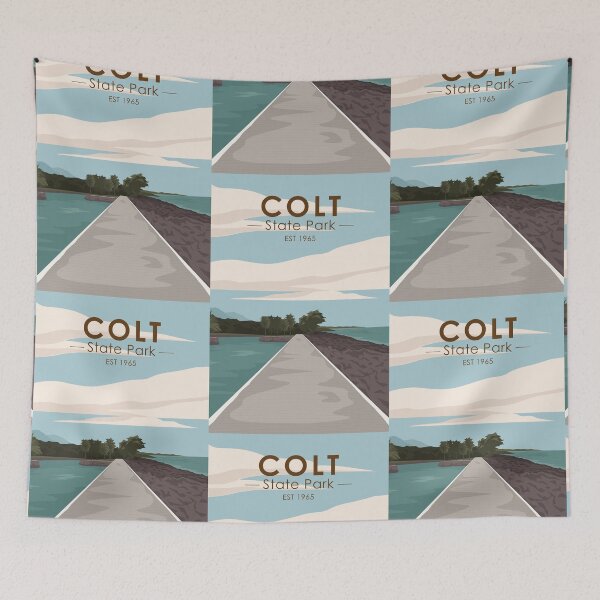 Item preview, Colt State Park Rhode Island Vintage designed and sold by KrisSidDesigns.