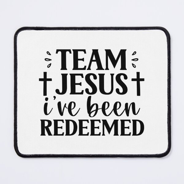 Item preview, Team Jesus I've Been Redeemed designed and sold by StickerBulls.