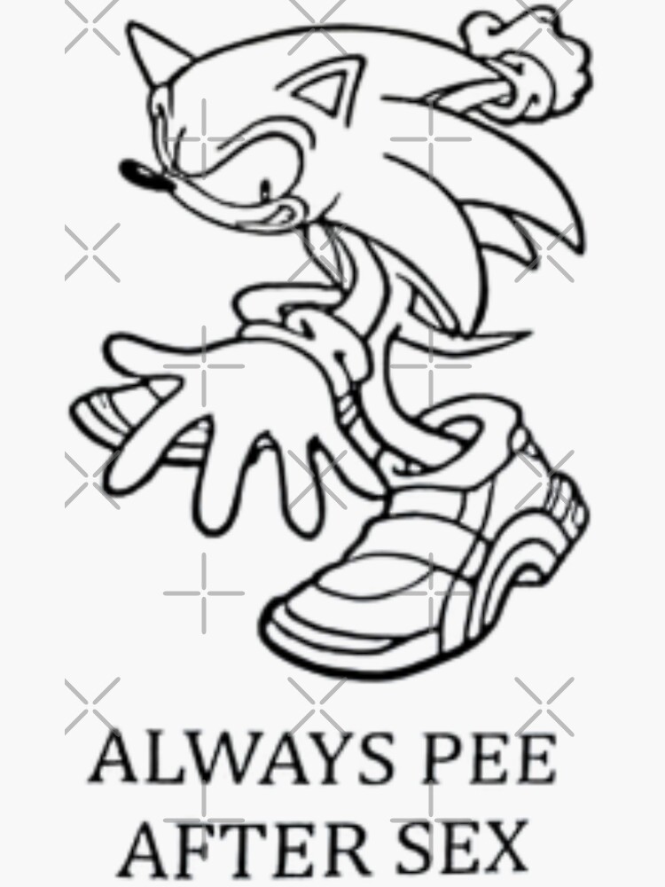 Always Pee After Sex Shirt Sticker For Sale By Artofinvention