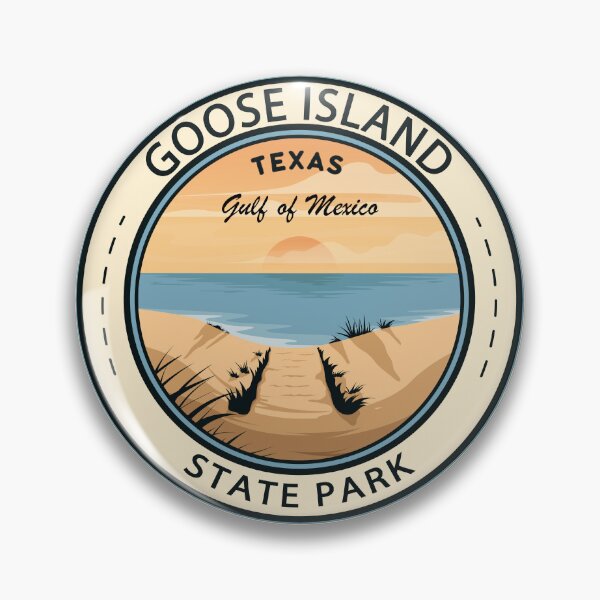 Item preview, Goose Island State Park Texas Badge designed and sold by KrisSidDesigns.
