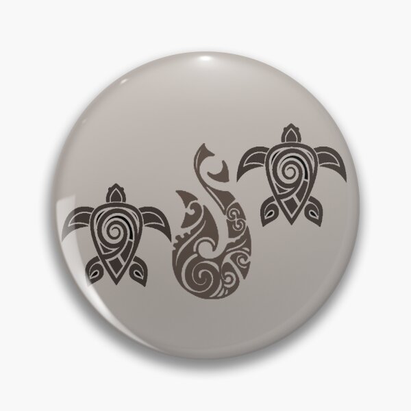 Item preview, Hawaiian Tribal Fishhook and Honu designed and sold by J Marielle Designs.