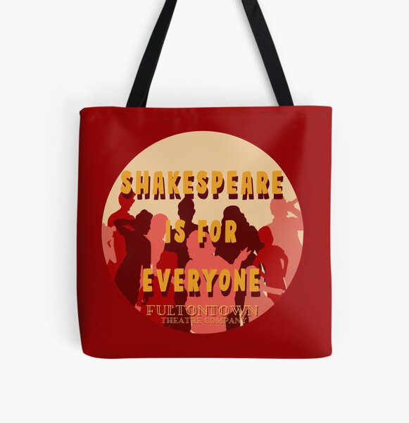 Shakespeare and company red Tote Bag