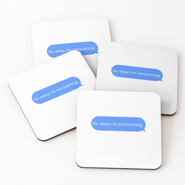 Item preview, Go away i'm introverting designed and sold by LU NA.
