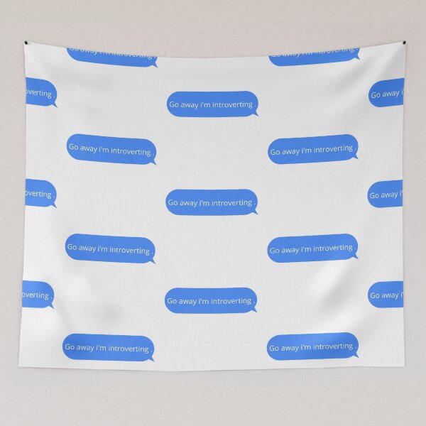 Item preview, Go away i'm introverting designed and sold by LU NA.