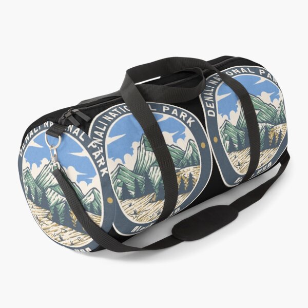 Item preview, Denali National Park Vintage Mountains designed and sold by JordanHolmes.