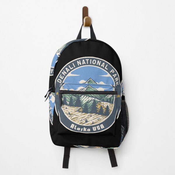Item preview, Denali National Park Vintage Mountains designed and sold by JordanHolmes.