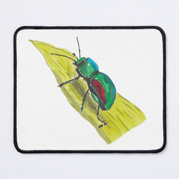 Item preview, Dogbane Beetle designed and sold by gorillagal.