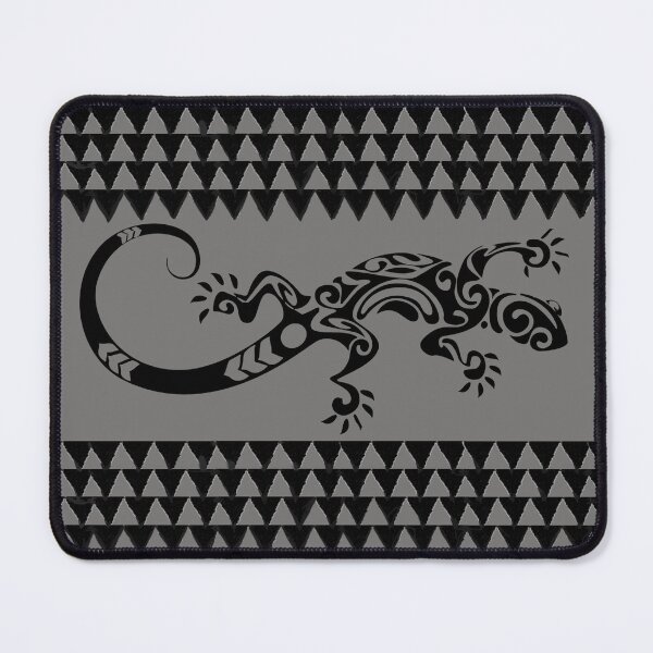 Item preview, Hawaiian Tribal Tattoo Gecko Border designed and sold by J Marielle Designs.