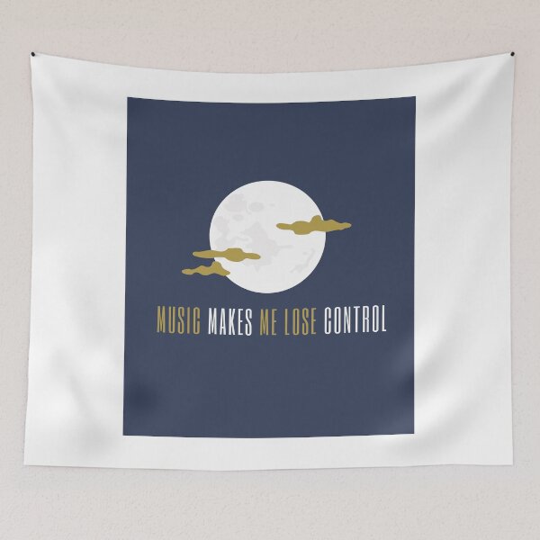 Item preview, Music Makes Me Lose Control Design designed and sold by IndreB.