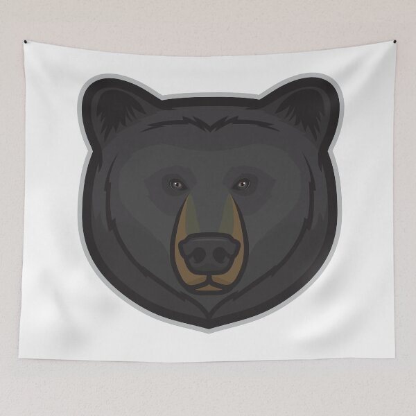 Item preview, Black Bear Head designed and sold by Sabin Artworks.