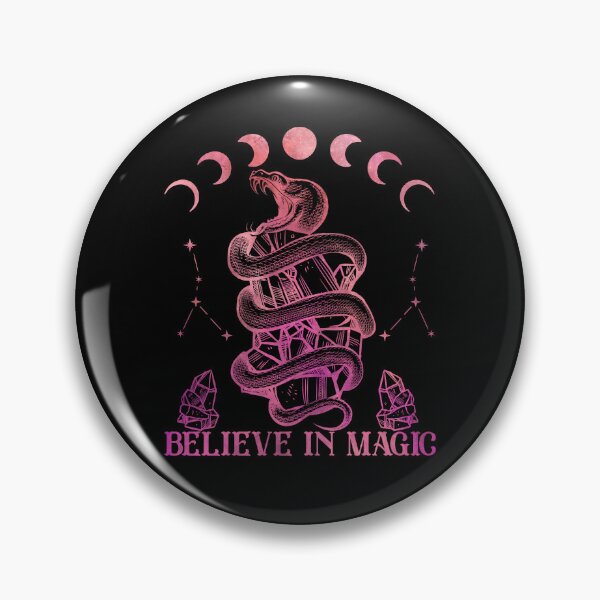 Item preview, Believe In Magic | Moon Phases | Serpent  | Witchy Snake | Mystical Design designed and sold by Ravenvine.