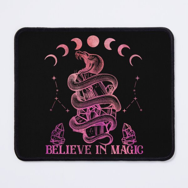Item preview, Believe In Magic | Moon Phases | Serpent  | Witchy Snake | Mystical Design designed and sold by Ravenvine.