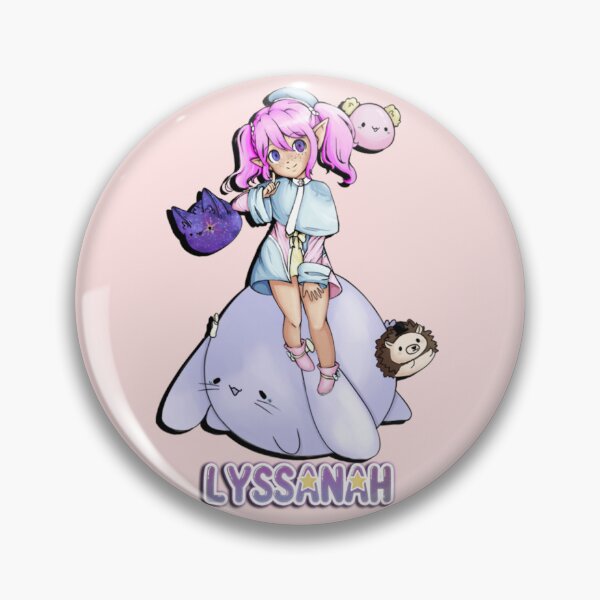 Item preview, Plush Master Lyssa (Pink with Logo) designed and sold by Lyssanah.