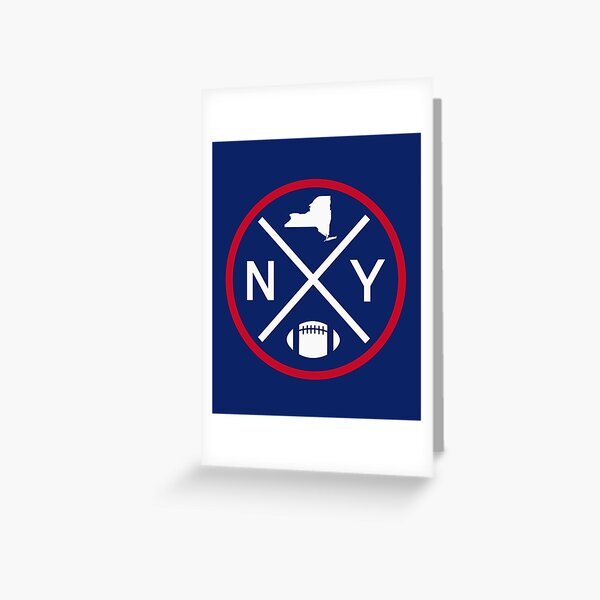 New York Giants Build-On Greeting Card