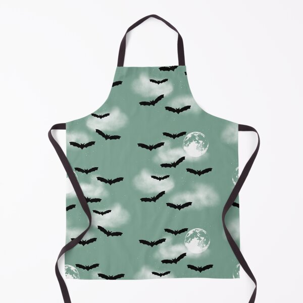 Item preview, Halloween Bats in Moonlight in Green designed and sold by KathrinLegg.