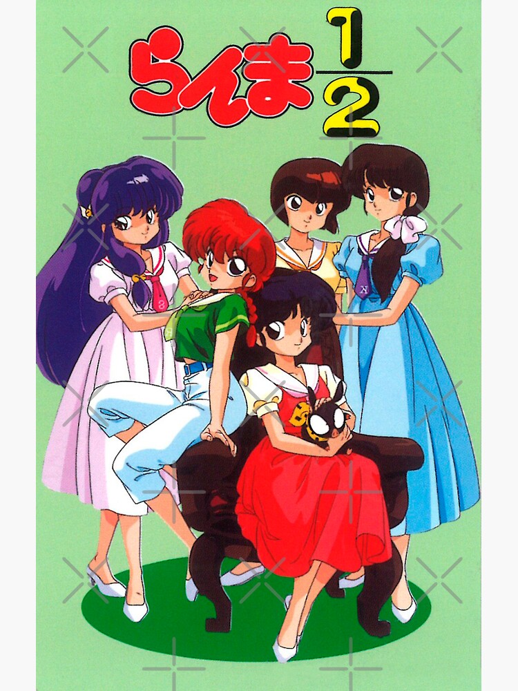 "Ranma 1/2 GIRLS" Sticker for Sale by Redbubble