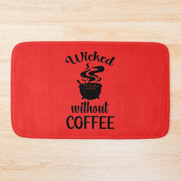 Item preview, Wicked Without Coffee. Halloween Design, Funny Coffee Lovers, Witchy Vibes designed and sold by DesignHouse07.