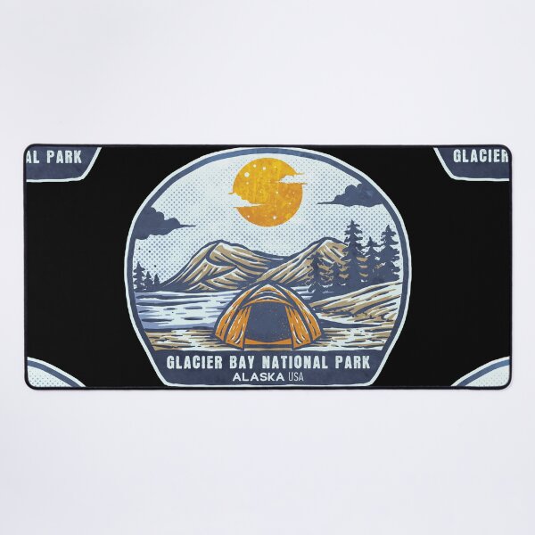 Item preview, Glacier Bay National Park Vintage Sunset Camp designed and sold by JordanHolmes.