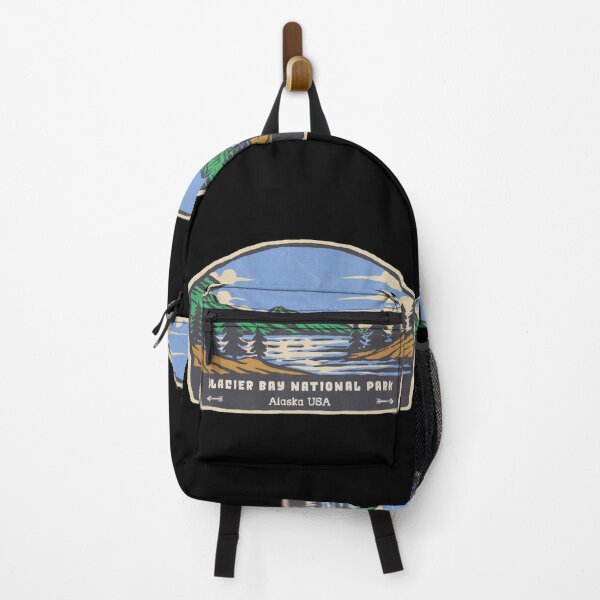 Item preview, Glacier Bay National Park Vintage Mountain Lake designed and sold by JordanHolmes.