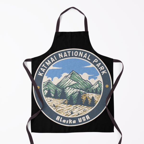 Item preview, Katmai National Park Vintage Mountains designed and sold by JordanHolmes.