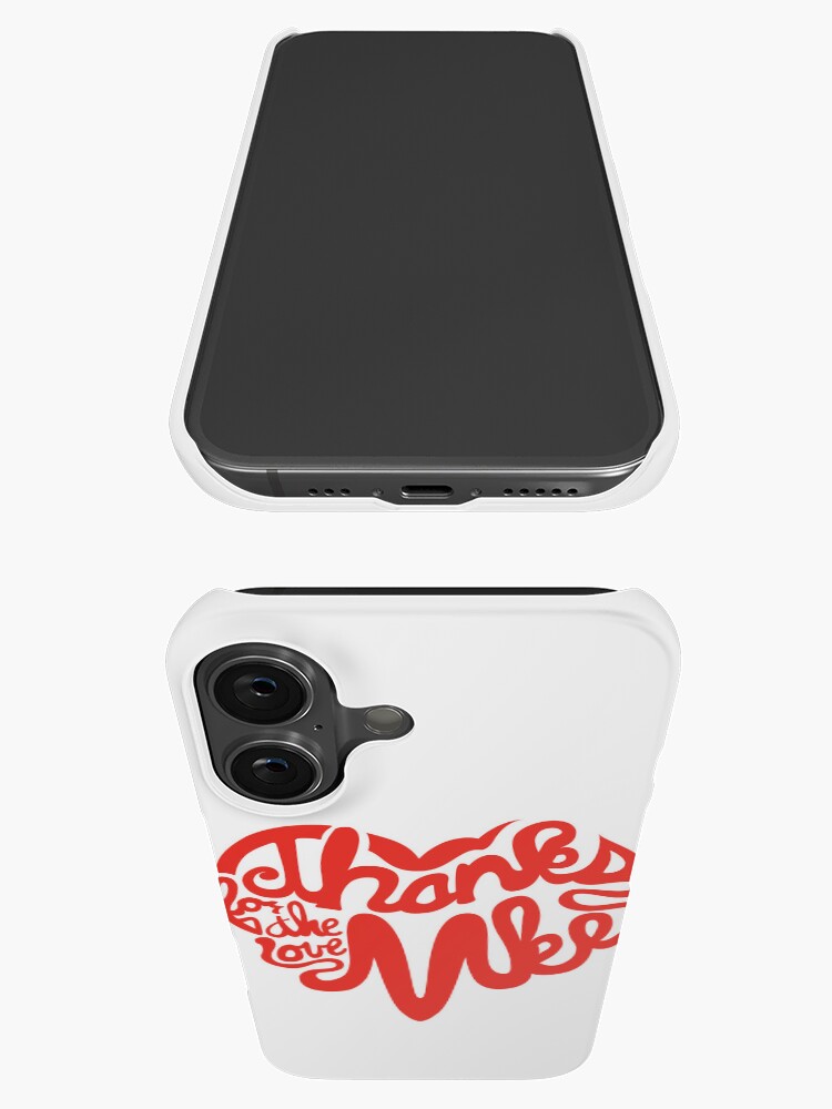 Thumbnail 3 of 4, iPhone Case, Thanks For The Love, MKE designed and sold by dustinzick.