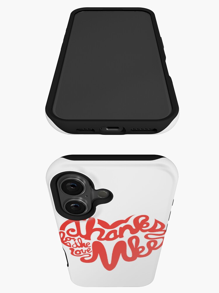Thumbnail 3 of 4, iPhone Case, Thanks For The Love, MKE designed and sold by dustinzick.