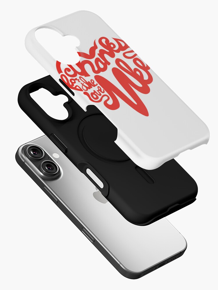 Thumbnail 2 of 4, iPhone Case, Thanks For The Love, MKE designed and sold by dustinzick.