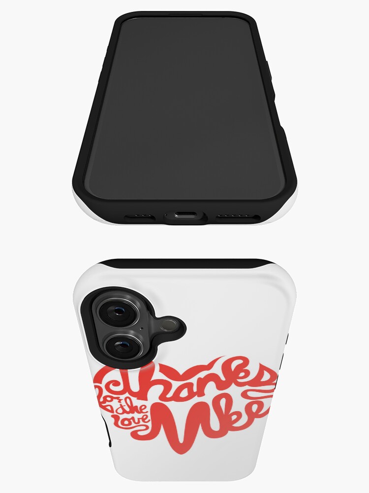 Thumbnail 3 of 4, iPhone Case, Thanks For The Love, MKE designed and sold by dustinzick.