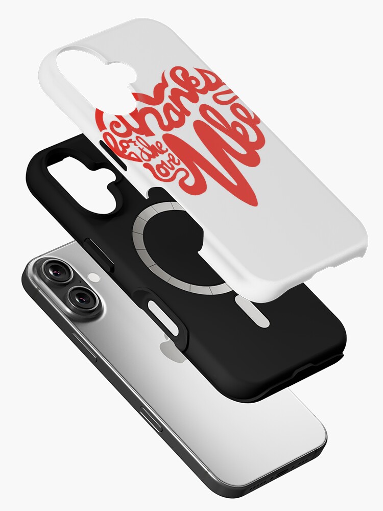 Thumbnail 2 of 4, iPhone Case, Thanks For The Love, MKE designed and sold by dustinzick.