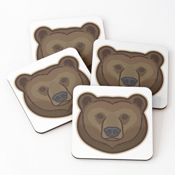 Item preview, Brown Bear Head designed and sold by Sabin Artworks.